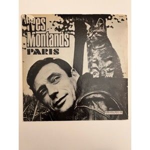 Yves Montand's Paris LP 1974  Columbia Special Products ACS 9034 VG+